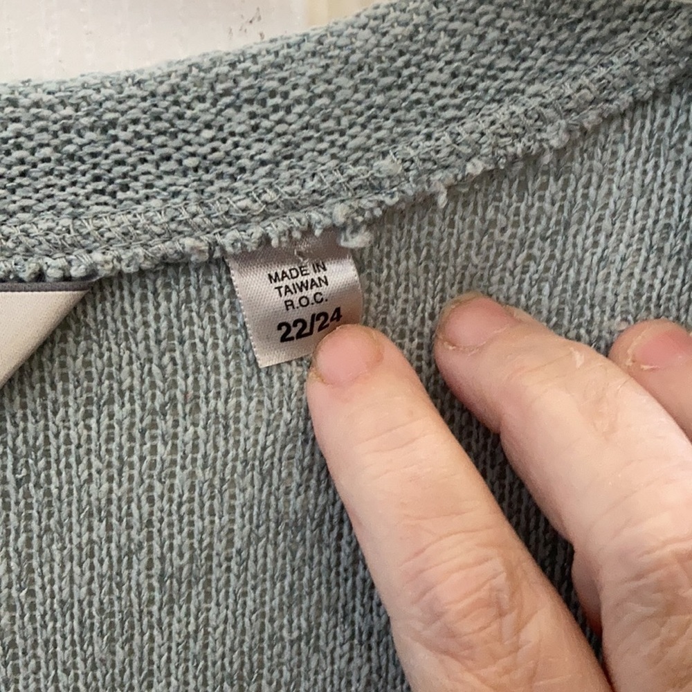 FINAL MARKDOWN Avenue deep v neck sweater 22/24 - Picture 4 of 5